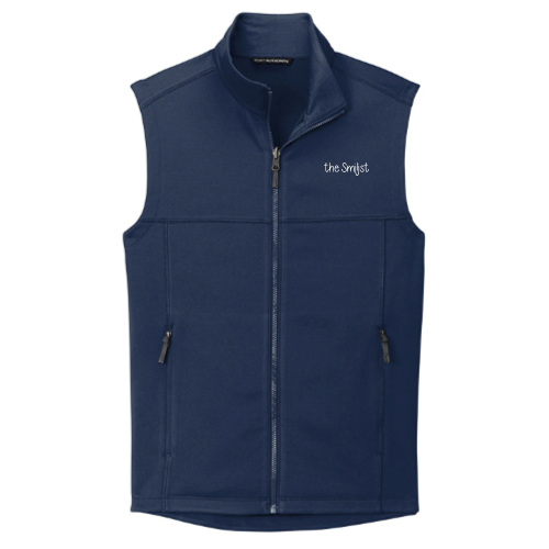 TheSmilist - Port Authority Collective Smooth Fleece Vest