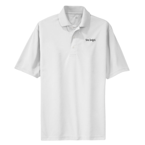 TheSmilist - Sport-Tek Dri-Mesh Polo White