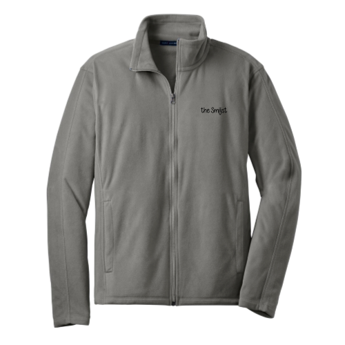 TheSmilist - Port Authority Microfleece Jacket Grey